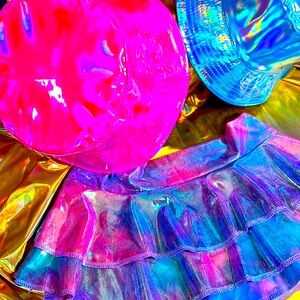 New, Cotton Candy Cheeky Skirt